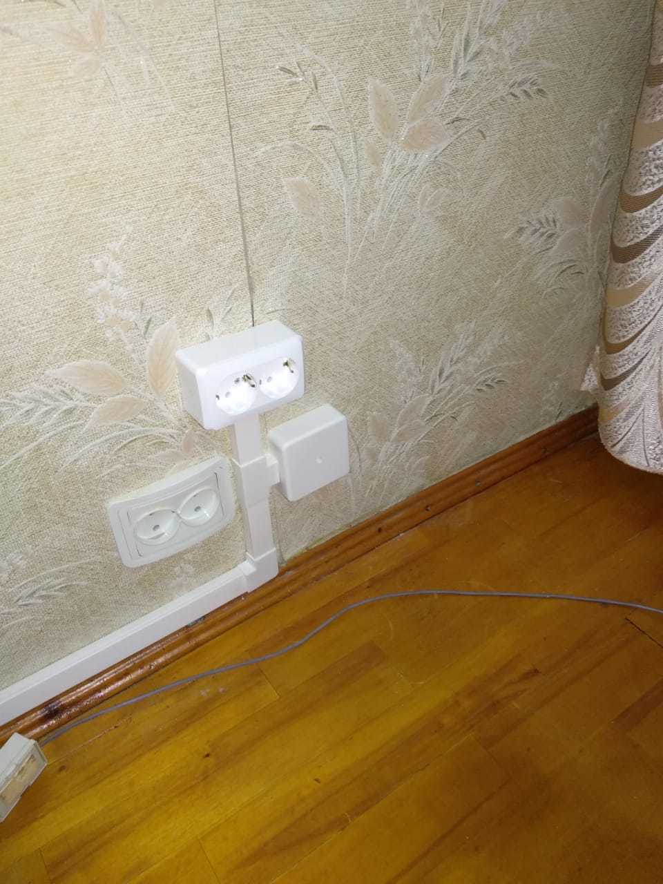 Электрика в кабель канале в квартире